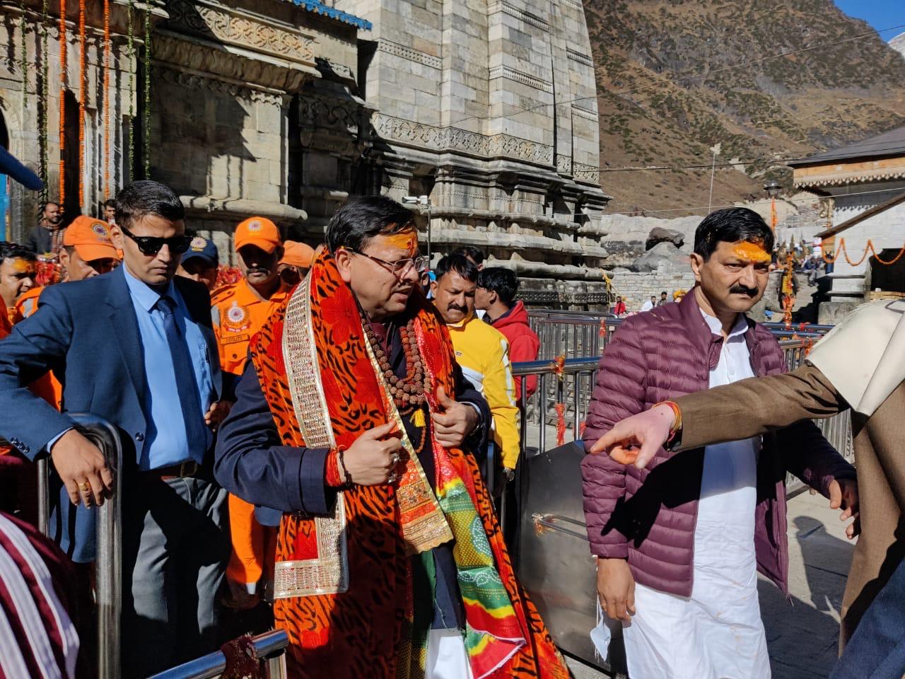 “अजेंद्र अजय ने बदरीनाथ धाम यात्रा के सफल समापन पर सरकार का किया धन्यवाद”