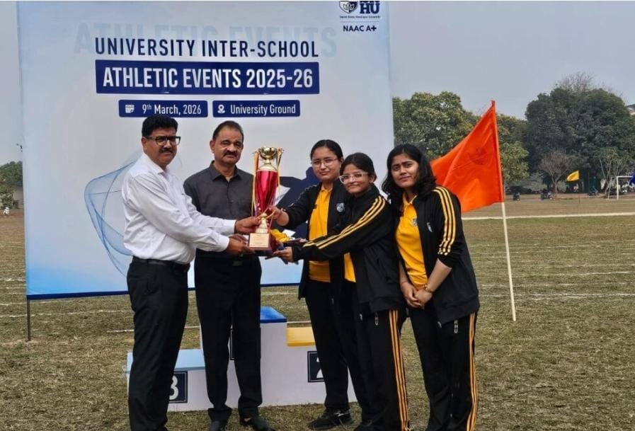 एसआरएचयू के स्पोर्ट्स मीट में एथलीटों का शानदार प्रदर्शन, कई स्पर्धाओं में बने नए विजेता