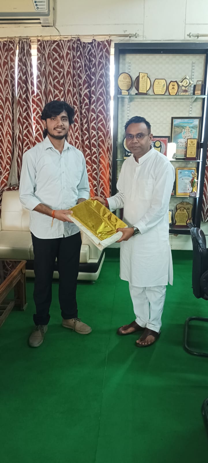 मेहनत और मार्गदर्शन का नतीजा—गुरुकुल कांगड़ी छात्र की राष्ट्रीय स्तर पर बड़ी सफलता