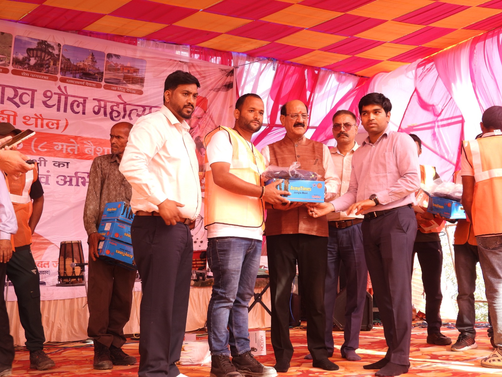 दिग्वली थौल महोत्सव में वन संरक्षण की गूंज, फायर वॉचर्स को मिला सशक्त साथ