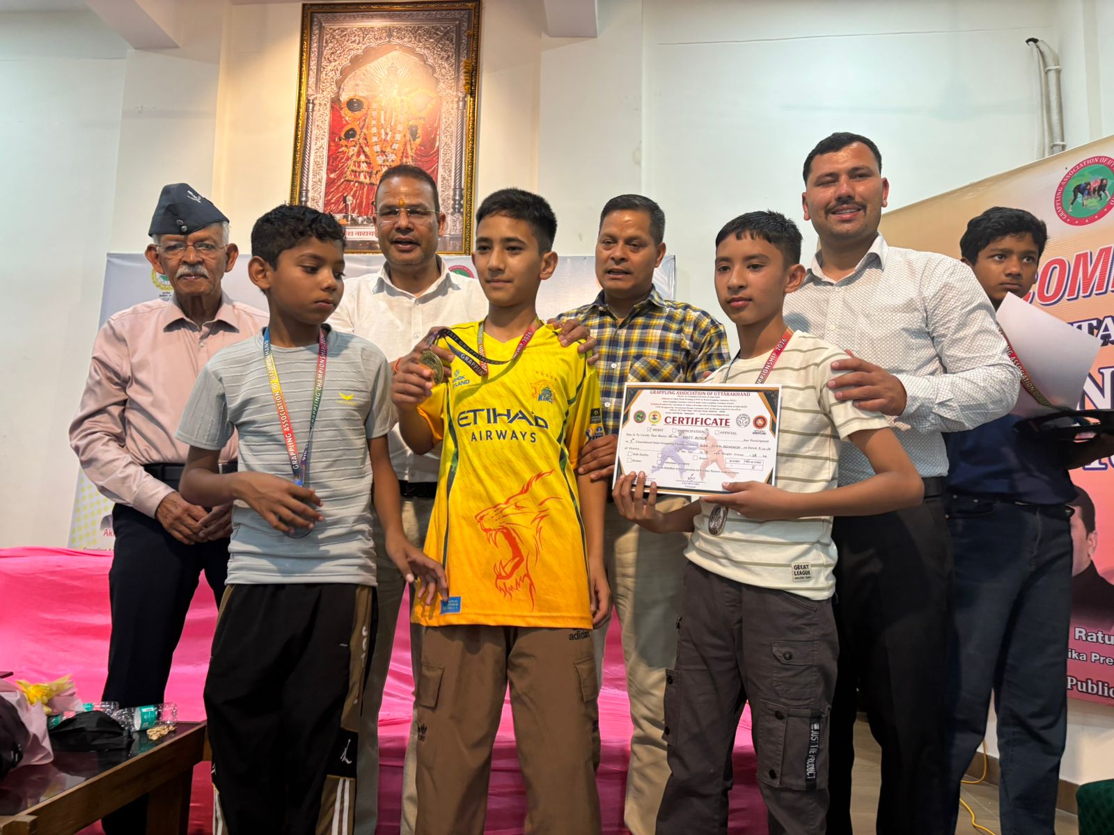 ऋषिकेश में रोमांचक मुकाबले, उत्तराखंड स्टेट ग्रैपलिंग चैंपियनशिप में देहरादून का दबदबा