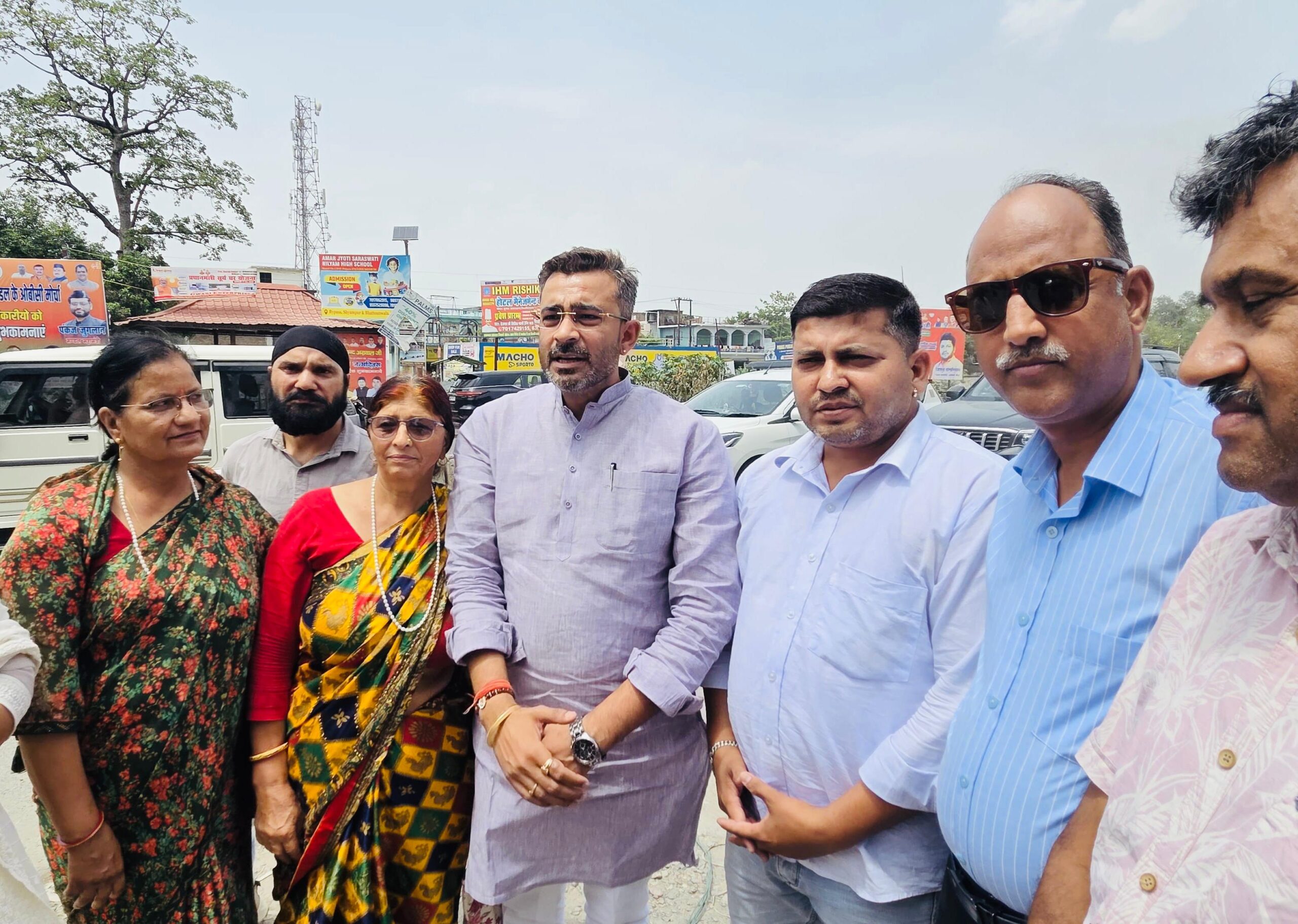 ऋषिकेश में भाजपा कार्यकर्ताओं का प्रदर्शन, राहुल गांधी के खिलाफ नारेबाजी