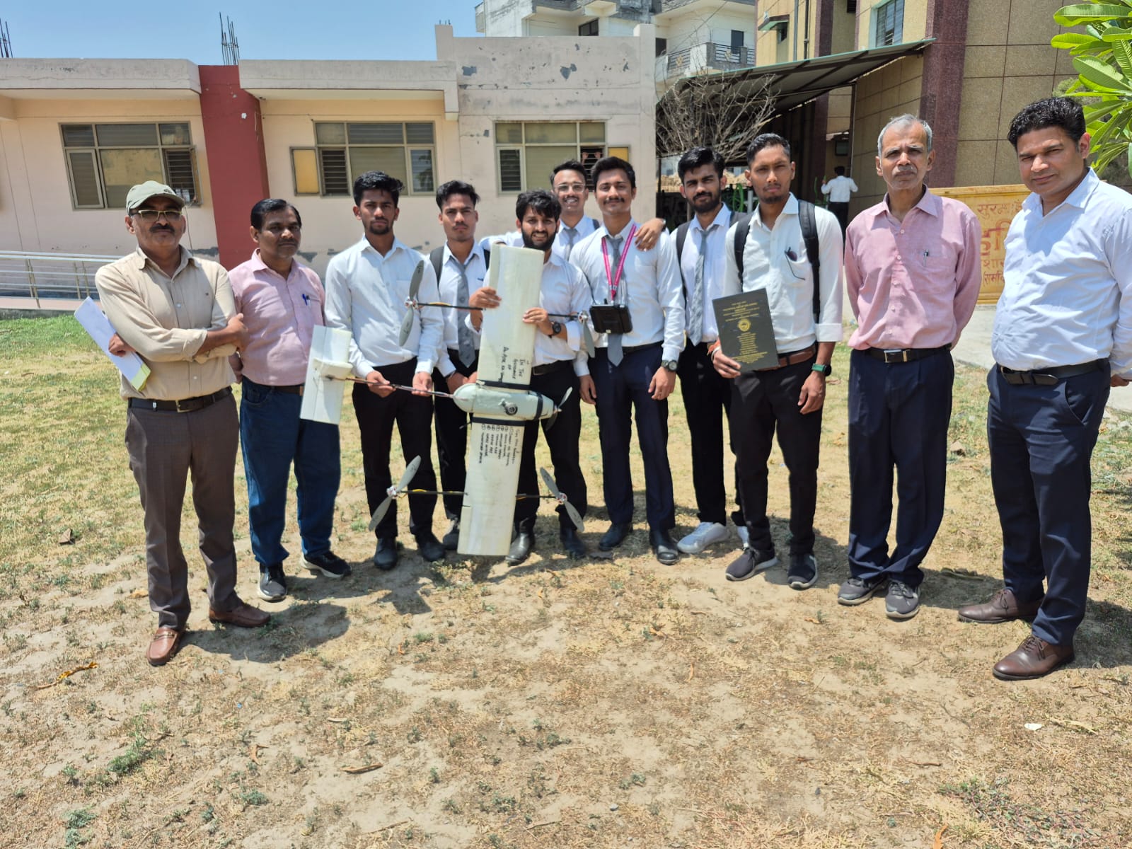 गुरुकुल कांगड़ी से निकली नई तकनीक, कठिन हालात में भी राहत पहुंचाएगा हाइब्रिड ड्रोन प्लेन