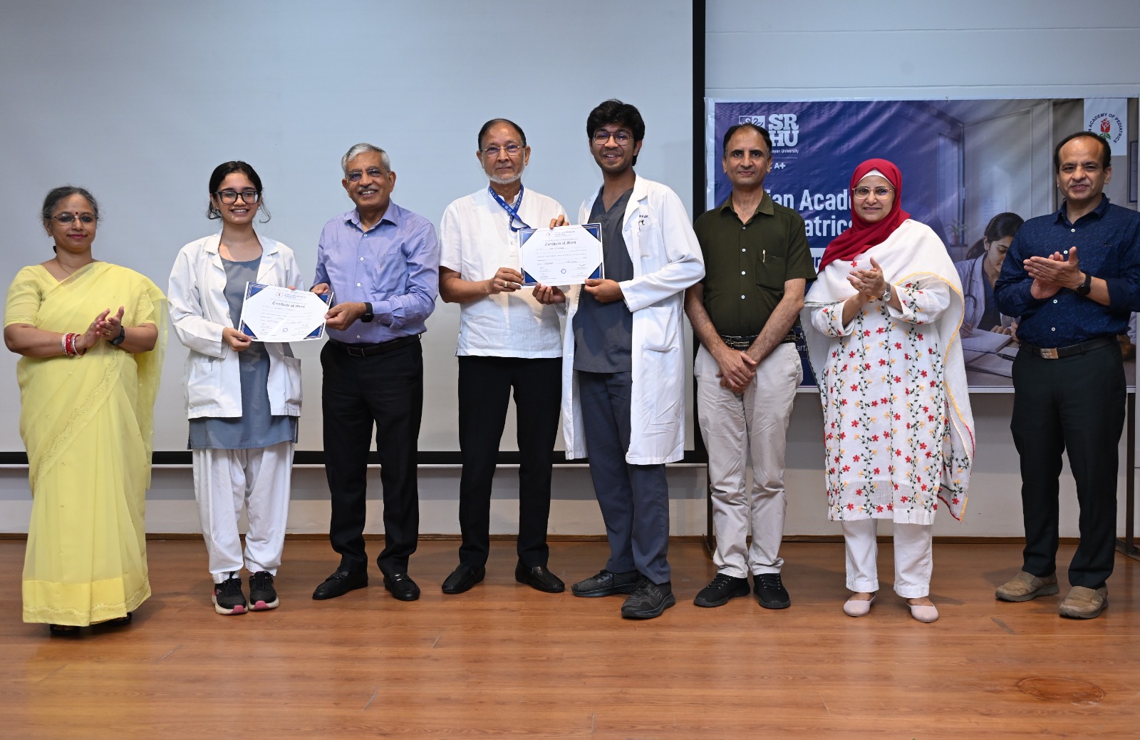 आईएपी क्विज में हिमालयन इंस्टीट्यूट की मेधा का दम, ओम-जान्हवी की जोड़ी अव्वल